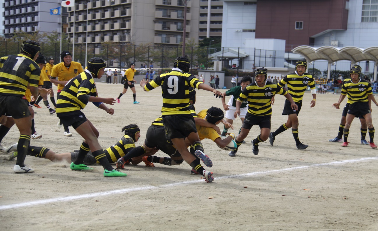 自由ケ丘高等学校 ラグビー部 全国大会予選一回戦突破 自由ケ丘高等学校 ラグビー部 全国大会予選一回戦突破