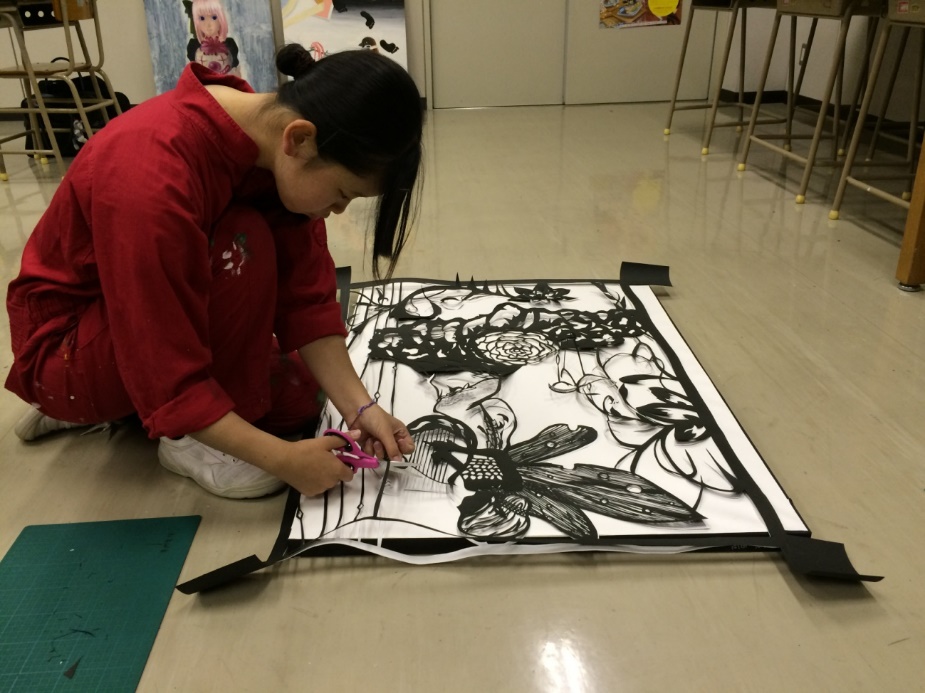 自由ケ丘高等学校 卒業制作展 美術部