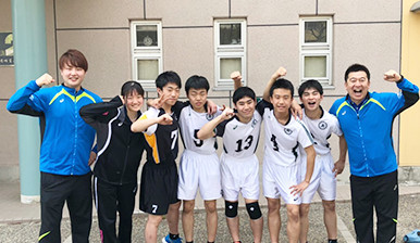 男子バレーボール部1